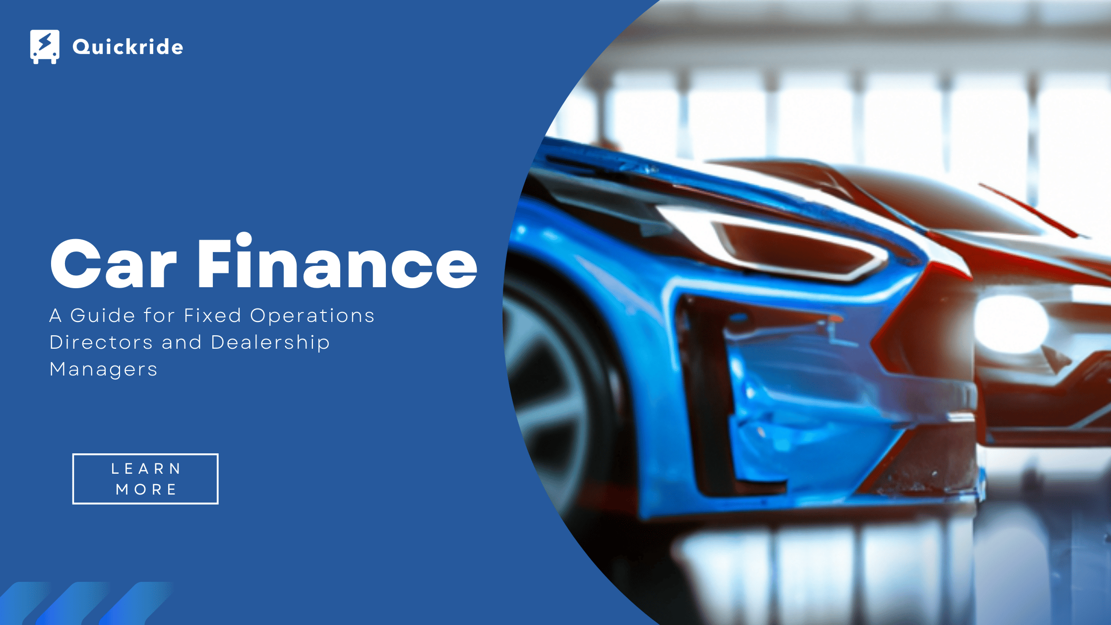 Car Finance: A Guide for Fixed Operations Directors and Dealership Managers